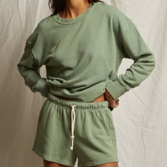 PerfectWhiteTee | Tyler French Terry Pullover Sweatshirt Crewneck Cotton Size M - Picture 2 of 10